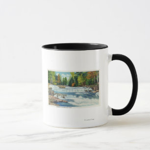 Ansicht der wilden Katzen-Fluss-und Jackson-Fälle Tasse