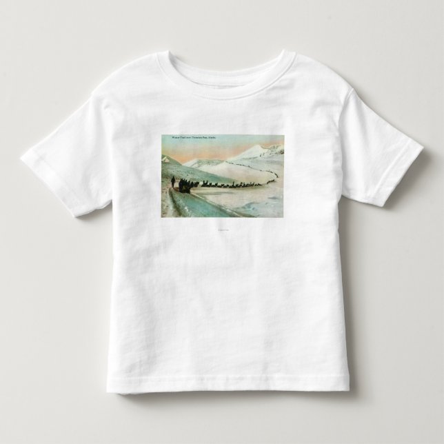 Ansicht der Winter-Hinterbergsteiger Kleinkind T-shirt (Vorderseite)