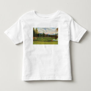 Ansicht des 14. Grüns Kleinkind T-shirt
