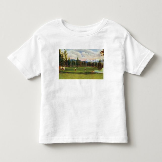Ansicht des 14. Grüns Kleinkind T-shirt (Vorderseite)