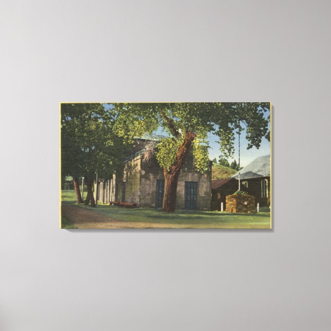 Ansicht des Adams Express Office Leinwanddruck (Vorderseite)