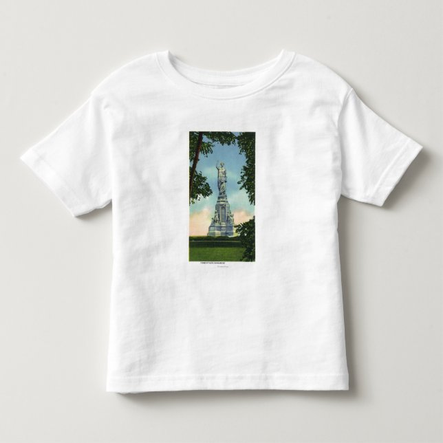 Ansicht des Ahne-Monuments # 2 Kleinkind T-shirt (Vorderseite)