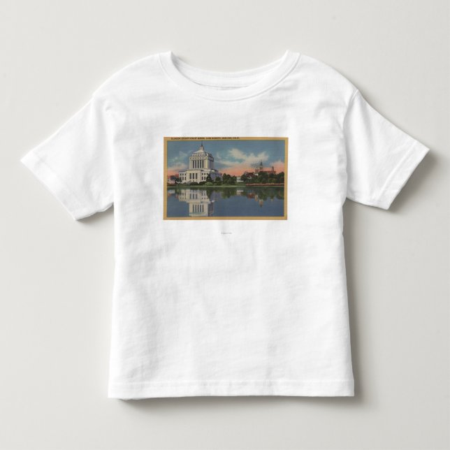 Ansicht des Alameda- CountyGerichtsgebäudes Kleinkind T-shirt (Vorderseite)