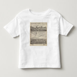 Ansicht des allgemeinen Parks und des Wohnsitzes Kleinkind T-shirt