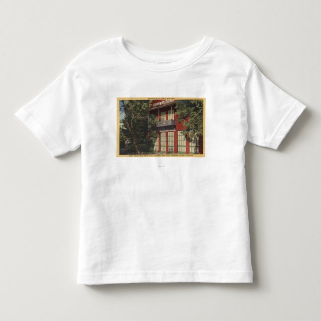 Ansicht des alten Wells- Fargobüros (1855) Kleinkind T-shirt (Vorderseite)