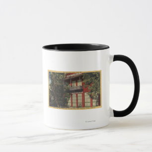 Ansicht des alten Wells- Fargobüros (1855) Tasse