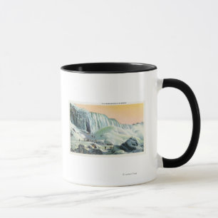 Ansicht des Amerikaners fällt in Winter # 2 Tasse