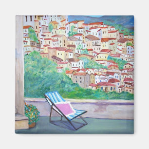 Ansicht des Apricale Dorf Magneten Magnet