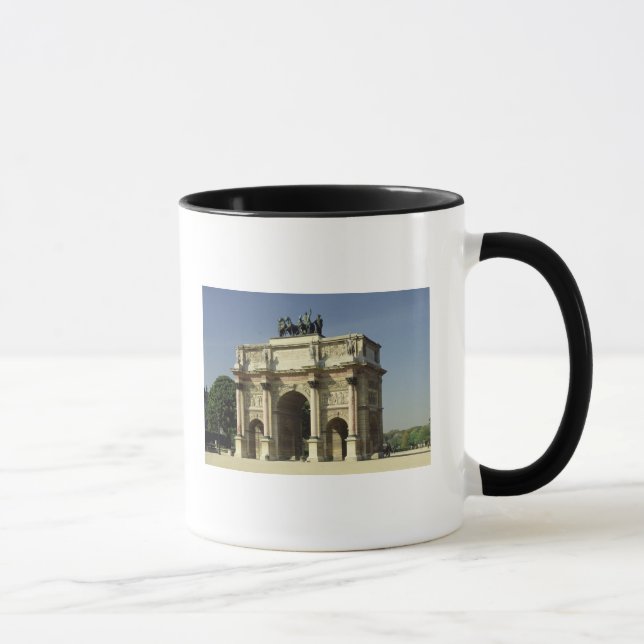Ansicht des Arcs de Triomphe du Carrousel Tasse (Rechts)