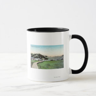 Ansicht des ArksLarkspur, CA Tasse