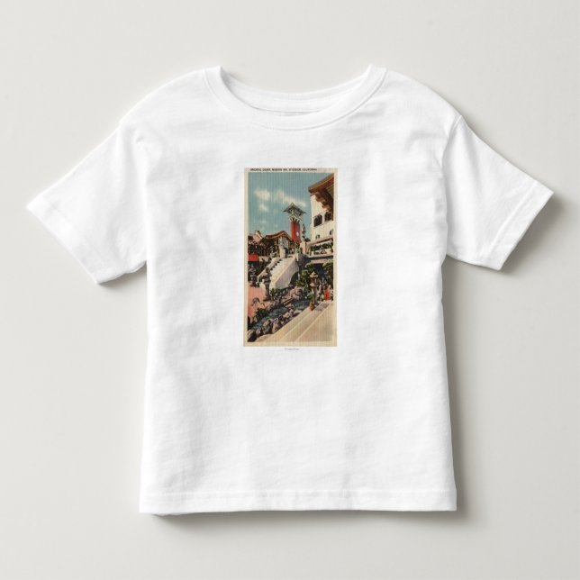 Ansicht des Auftrag-Gasthauses u. des Kleinkind T-shirt (Vorderseite)