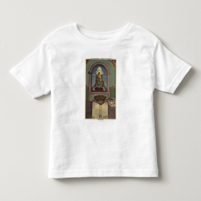 Ansicht des Auftrags u. des Baptistry Kleinkind T-shirt (Vorderseite)
