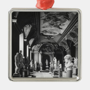 Ansicht des Augustus Raumes Silbernes Ornament