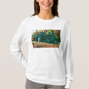 Ansicht des Bahnzugs Mt. Tamalpais T-Shirt