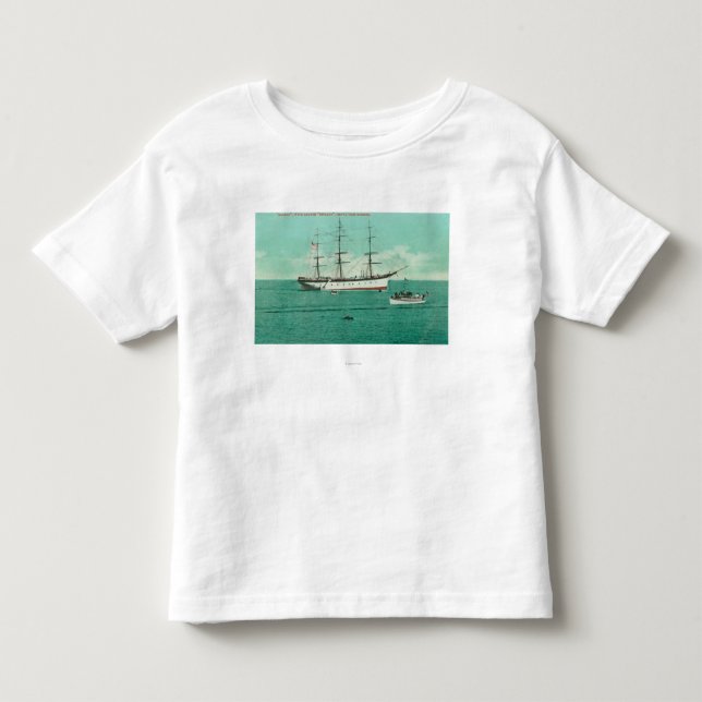 Ansicht des Balboa und des Sinaloa-Hereinkommens Kleinkind T-shirt (Vorderseite)