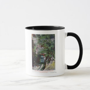 Ansicht des Bergmannes Tunnel-Eingang zum Gold Tasse