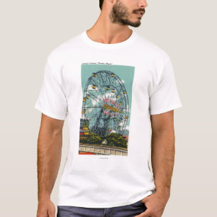 Ansicht des berühmten Wunder-Riesenrads T-Shirt