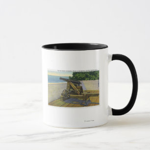 Ansicht des Boulangerie, französisches Militär Tasse
