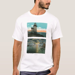 Ansicht des Brant-Punkt-Leuchtturmes T-Shirt