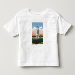 Ansicht des Champlain Denkmal-Monuments Kleinkind T-shirt