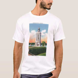 Ansicht des Champlain Denkmal-Monuments T-Shirt