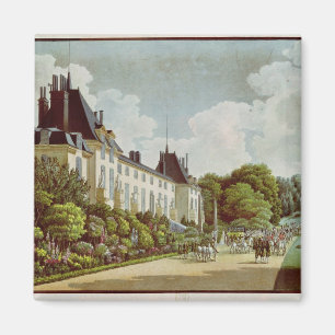 Ansicht des Chateaus de la Malmaison Magnet