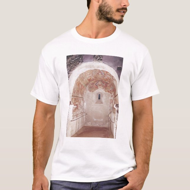 Ansicht des Chores mit Freskos T-Shirt (Vorderseite)