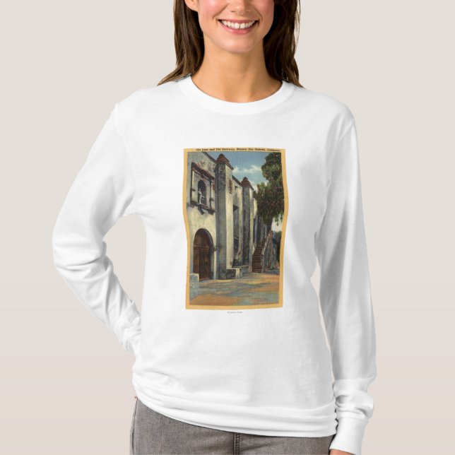 Ansicht des der Türen u. des Treppenhauses T-Shirt (Vorderseite)