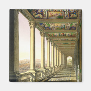 Ansicht des dritten Stock Loggia in Vatikan, Magnet