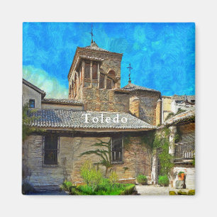 Ansicht des El Greco-Museums in Toledo Magnet