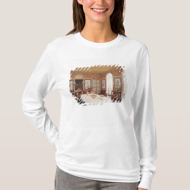 Ansicht des Esszimmers T-Shirt (Vorderseite)