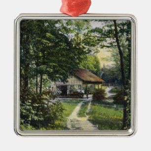 Ansicht des Fiedler-Grüns Ornament Aus Metall