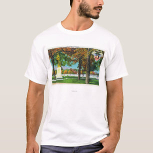 Ansicht des französischen Monuments, Soldaten T-Shirt