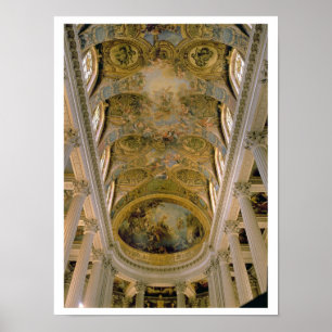 Ansicht des Gallery und der gewölbten Decke dep Poster