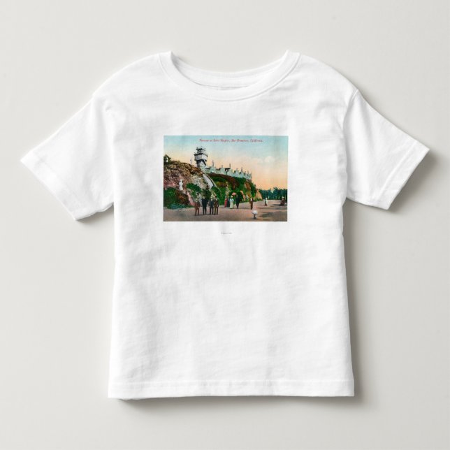 Ansicht des Geländers auf Sutro Höhen # 2 Kleinkind T-shirt (Vorderseite)
