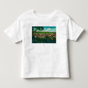Ansicht des Geschäfts-Abschnitts vom Kleinkind T-shirt