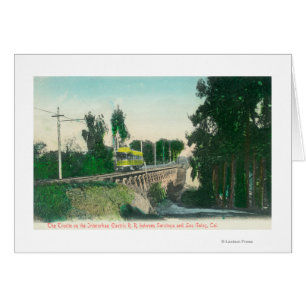 Ansicht des Gestells auf der Ferneisenbahn