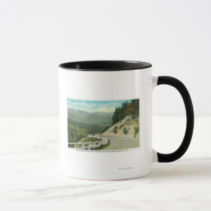 Ansicht des gezierten Hügels vor Keene Tal Tasse