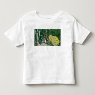 Ansicht des größten Goldnuggets in der Welt Kleinkind T-shirt