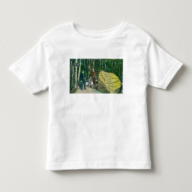 Ansicht des größten Goldnuggets in der Welt Kleinkind T-shirt (Vorderseite)