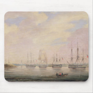 Ansicht des Hafens Adelaide, Südaustralien Mousepad