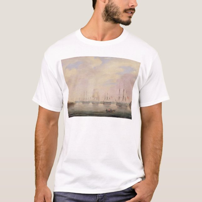 Ansicht des Hafens Adelaide, Südaustralien T-Shirt (Vorderseite)