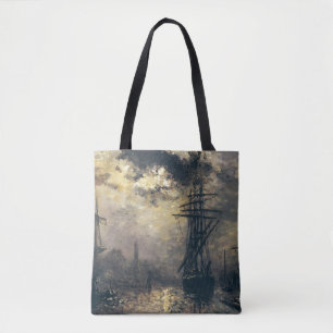 Ansicht des Hafens oder die Windmühlen herein Tasche