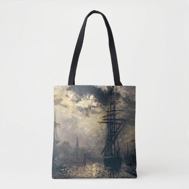 Ansicht des Hafens oder die Windmühlen herein Tasche (Vorderseite)
