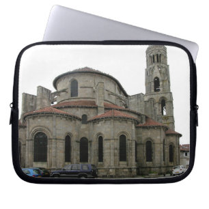 Ansicht des Helms der Kirche (Foto) Laptopschutzhülle