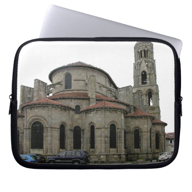 Ansicht des Helms der Kirche (Foto) Laptopschutzhülle (Vorderseite)