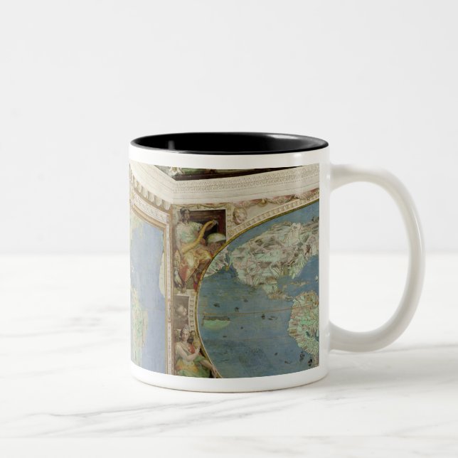 Ansicht des Innenraums des 'Sala Del Zweifarbige Tasse (Rechts)