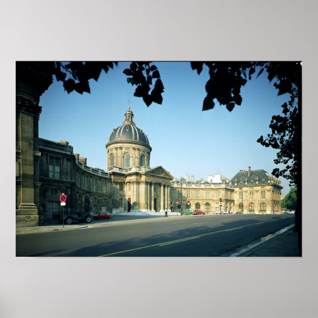Ansicht des Institut de France vom Quai Poster (Vorne)