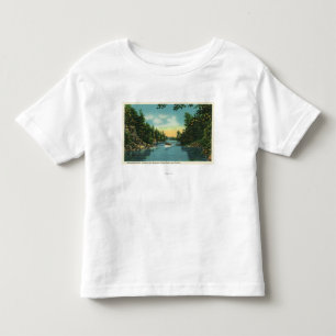 Ansicht des internationalen Risses Kleinkind T-shirt