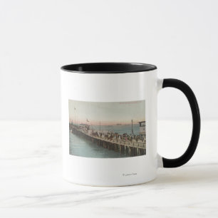 Ansicht des Kais Tasse